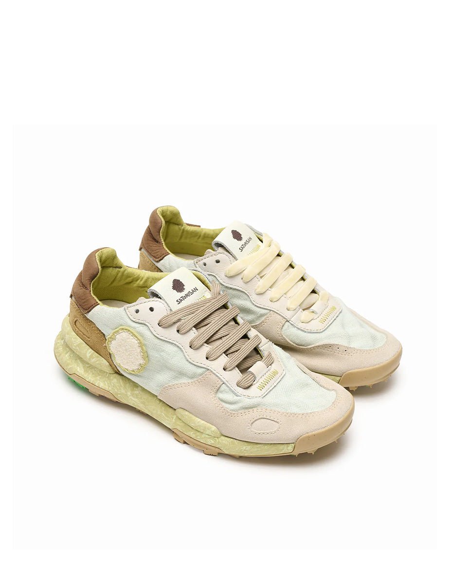 sneakers chacrona linen cloudy green - satorisan - sneaker
