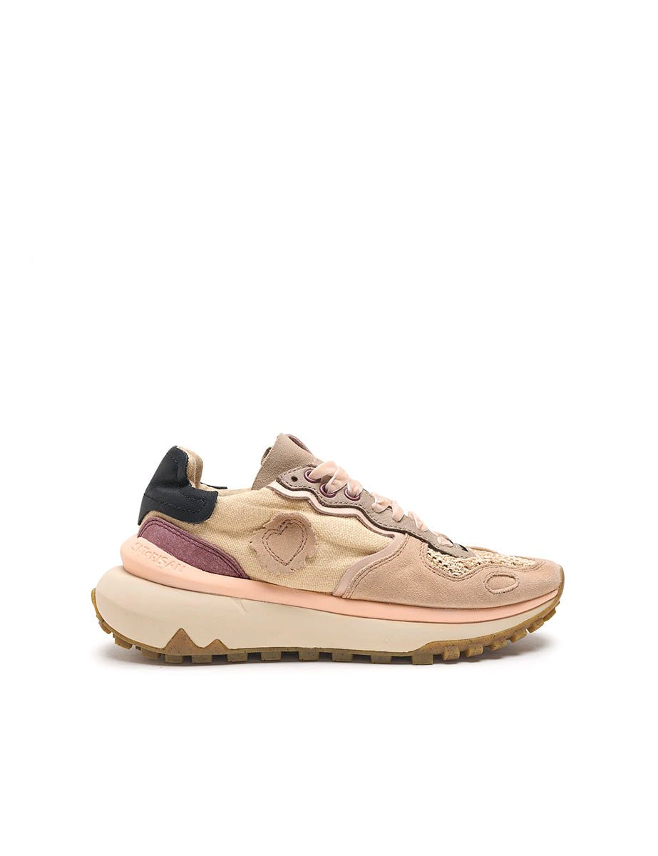 sneakers chacrona metta linen safiya - satorisan - sneaker