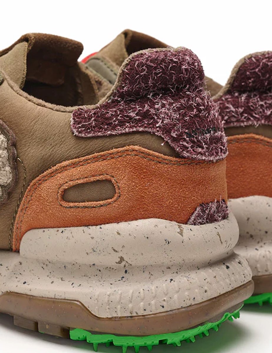sneakers chacrona premium mid brown - satorisan - sneaker
