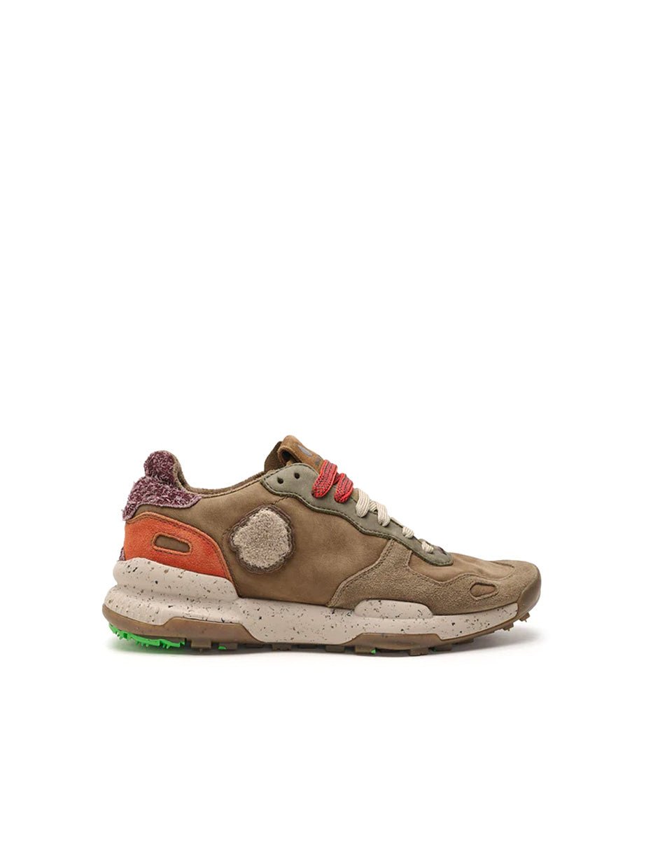 sneakers chacrona premium mid brown - satorisan - sneaker