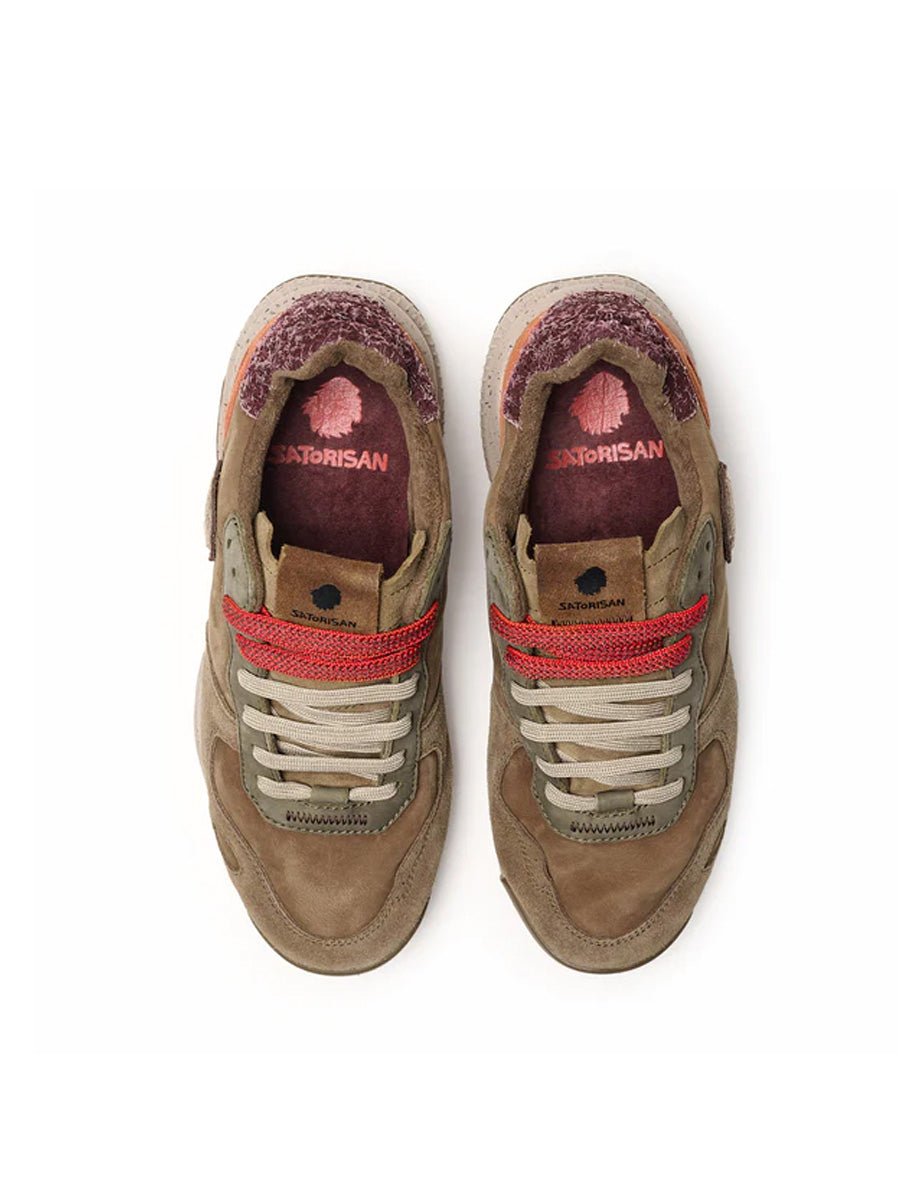 sneakers chacrona premium mid brown - satorisan - sneaker