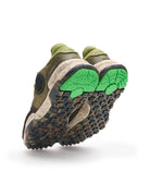 sneakers chacrona premium verde marrone - satorisan - sneaker