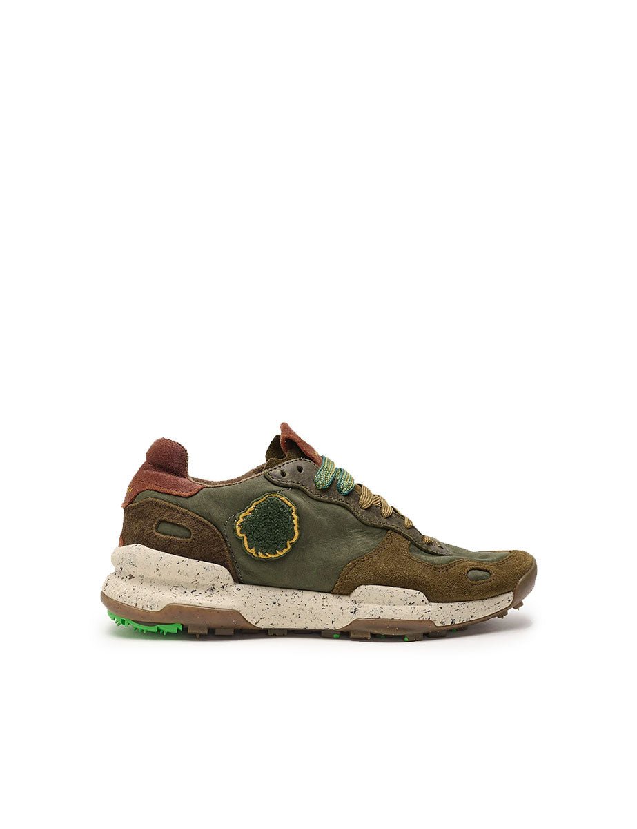sneakers chacrona premium verde scuro - satorisan - sneaker