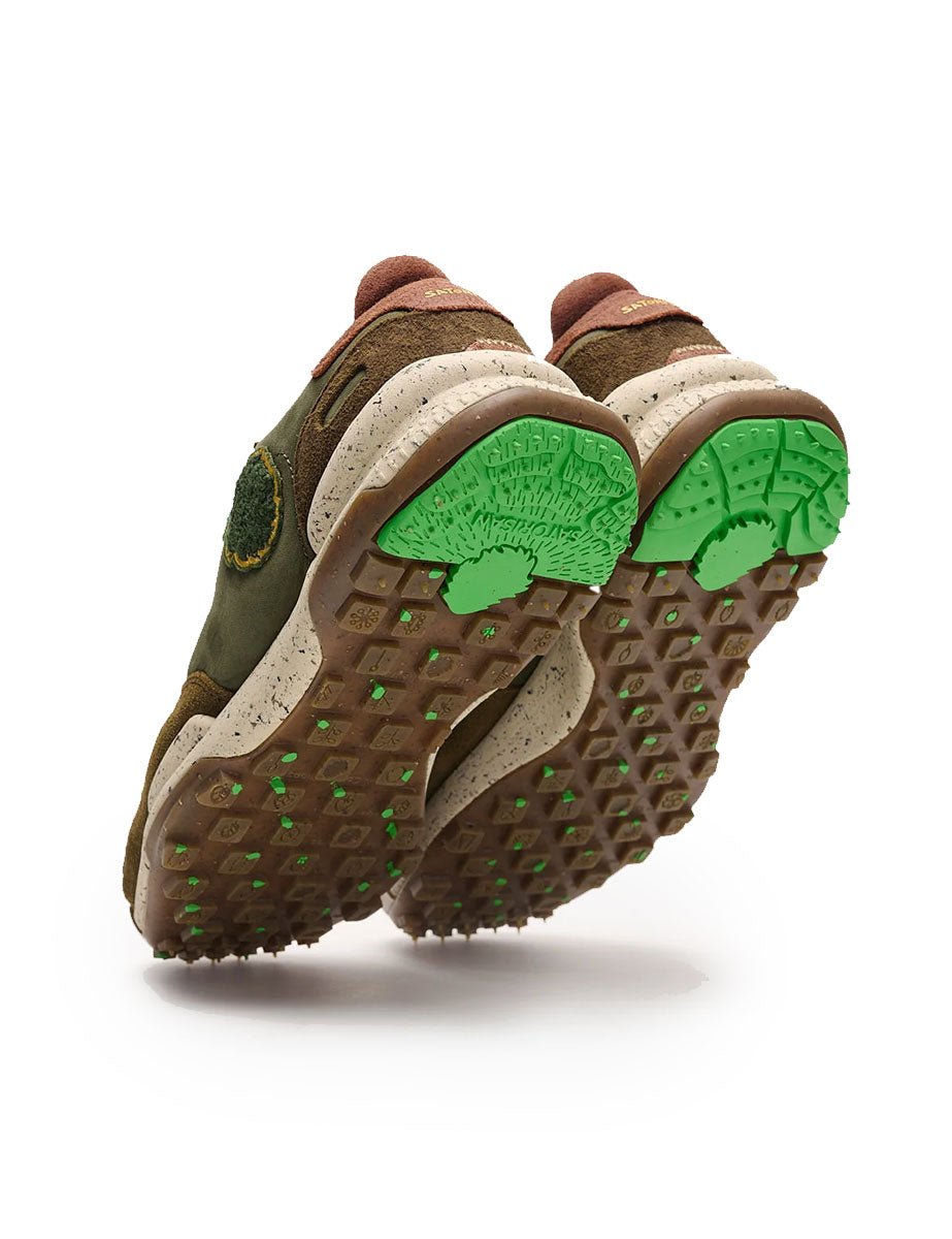 sneakers chacrona premium verde scuro - satorisan - sneaker