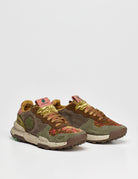 sneakers chacrona suede kilim green - satorisan - sneaker