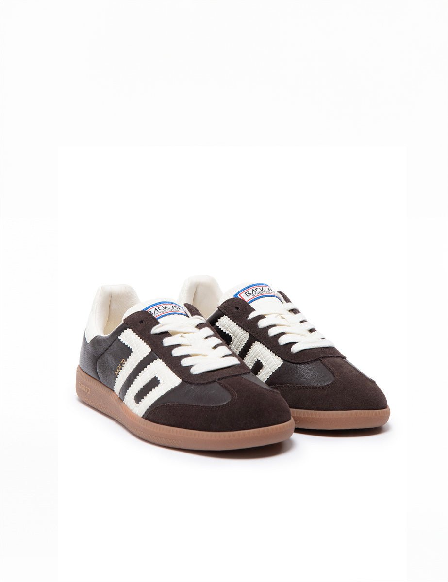 sneakers cloud nappa suede coffee milk - back 70 - sneaker