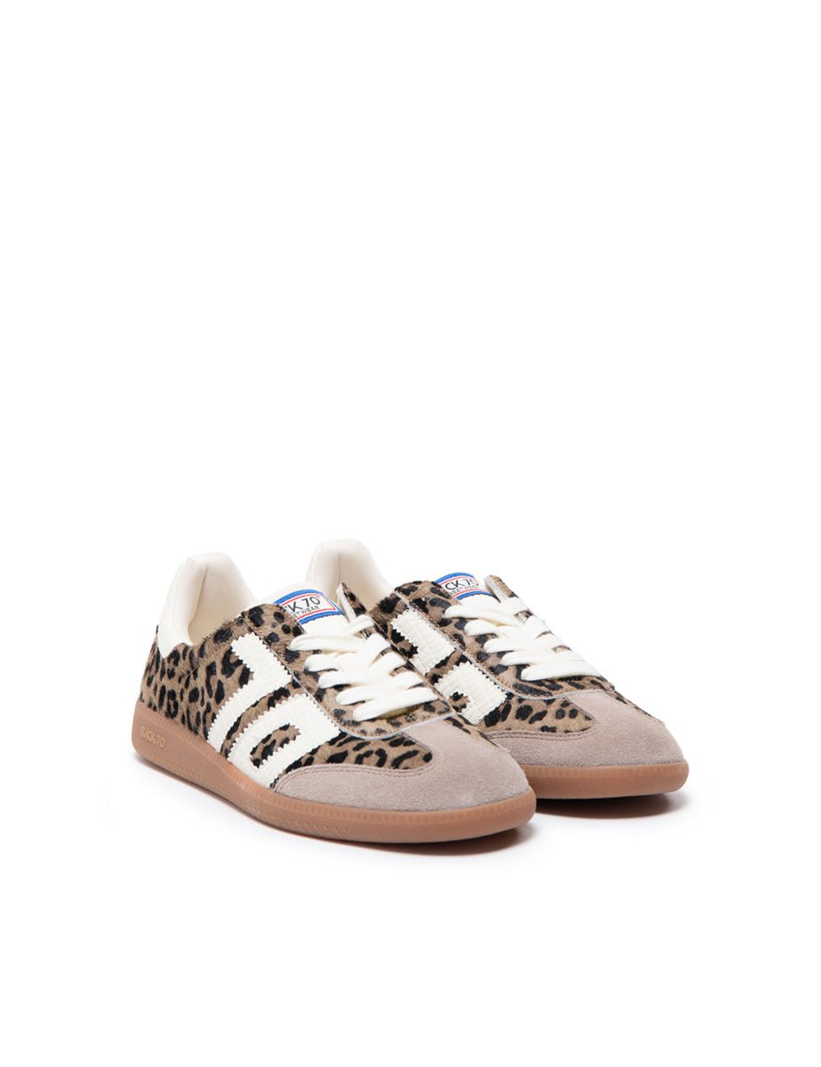 sneakers cloud pony leo milk - back 70 - sneaker