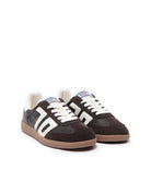 sneakers cloud spongy nappa marrone - back 70 - sneaker
