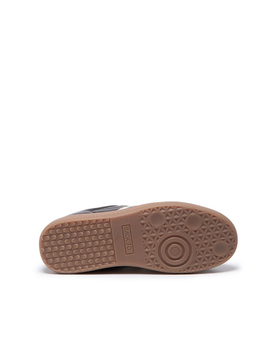 sneakers cloud spongy nappa marrone - back 70 - sneaker