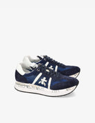 sneakers conny forata blu - white premiata - sneaker