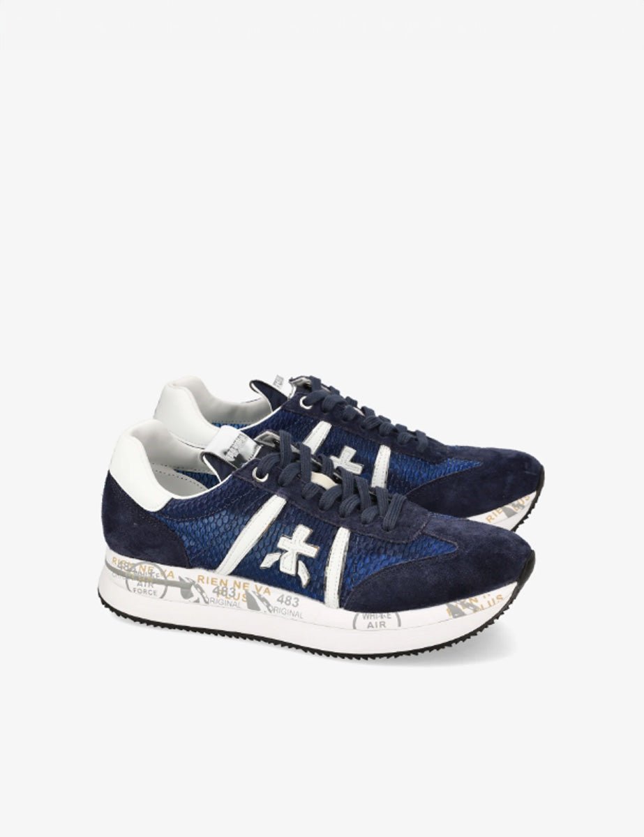 sneakers conny forata blu - Frida SRL