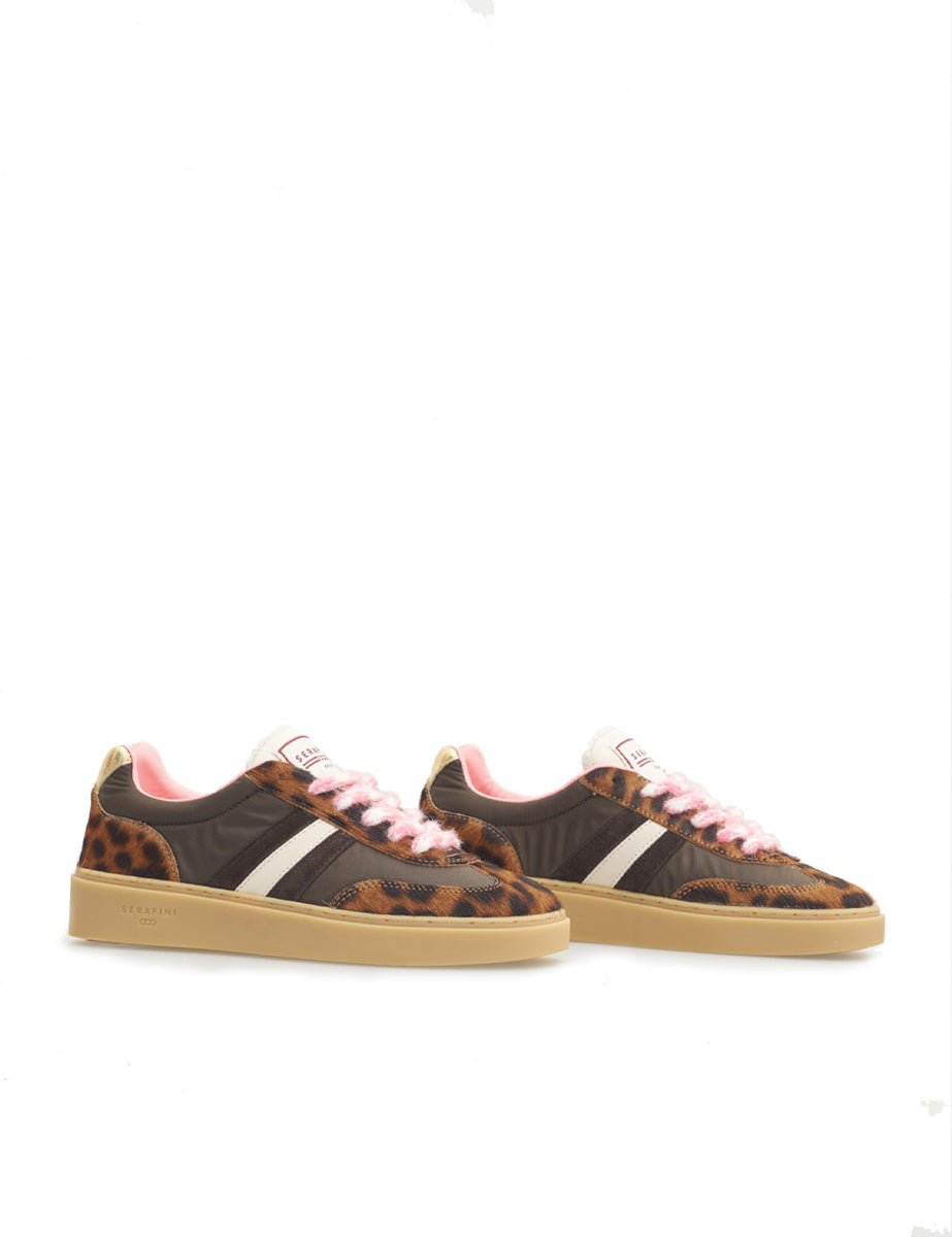 sneakers court tanzania brown gold - serafini - sneaker