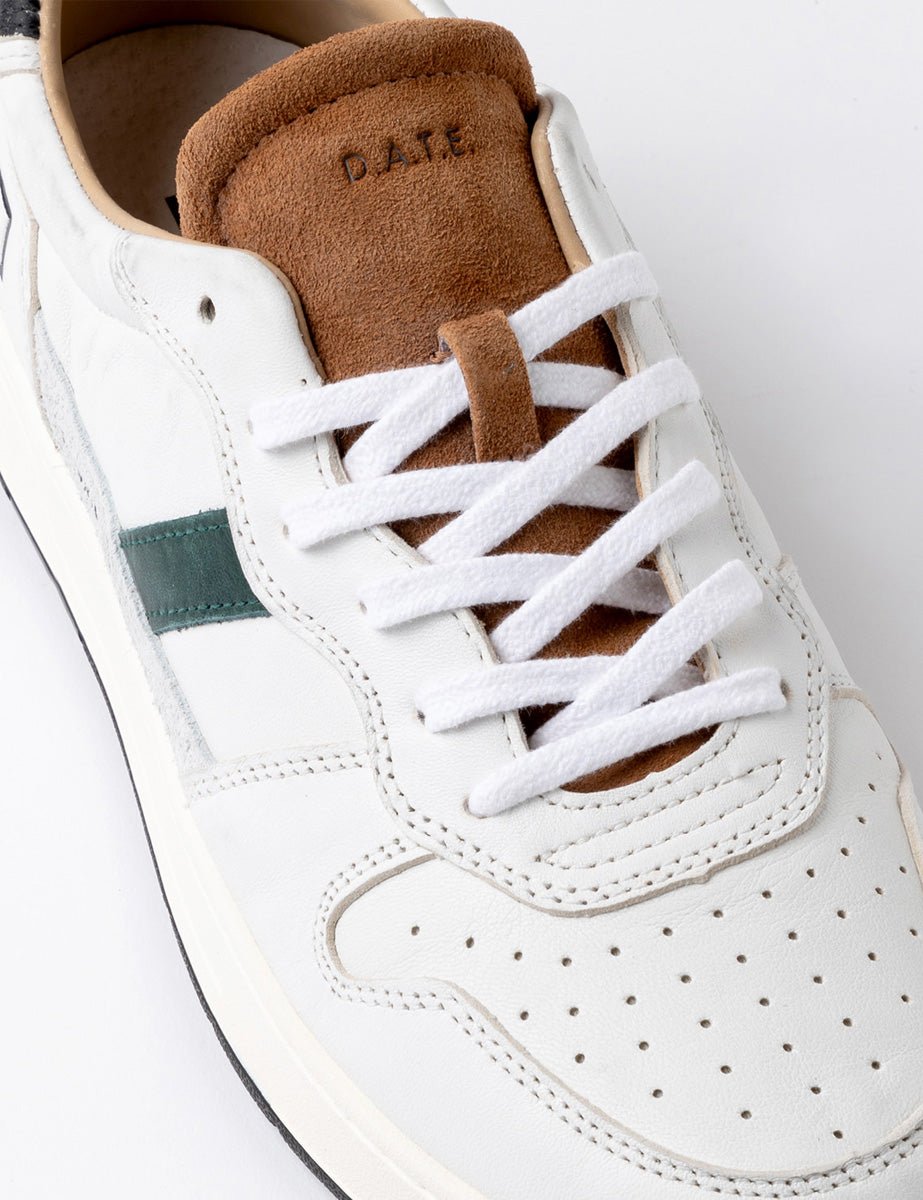 sneakers court vintage white cuoio - date - sneaker