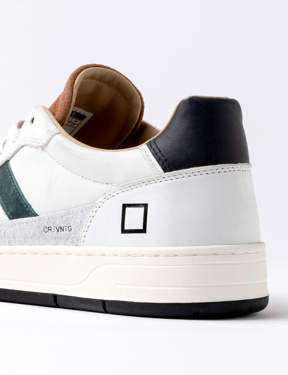 sneakers court vintage white cuoio - date - sneaker