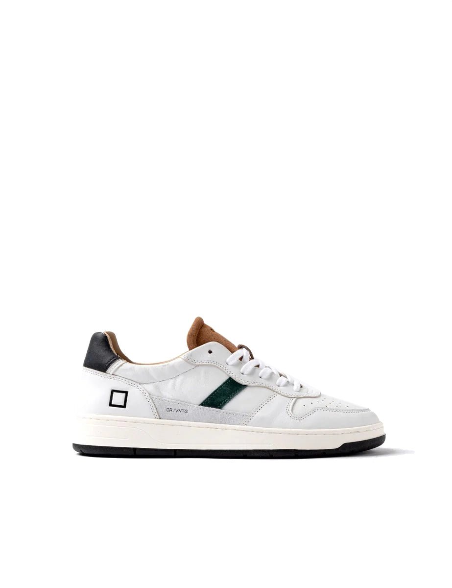 sneakers court vintage white cuoio - date - sneaker