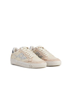 sneakers cuoio talc silver - Frida SRL