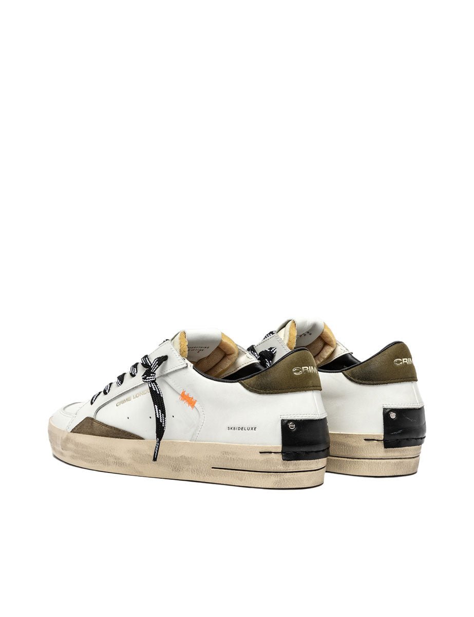 sneakers deluxe bianco - crime - sneakers