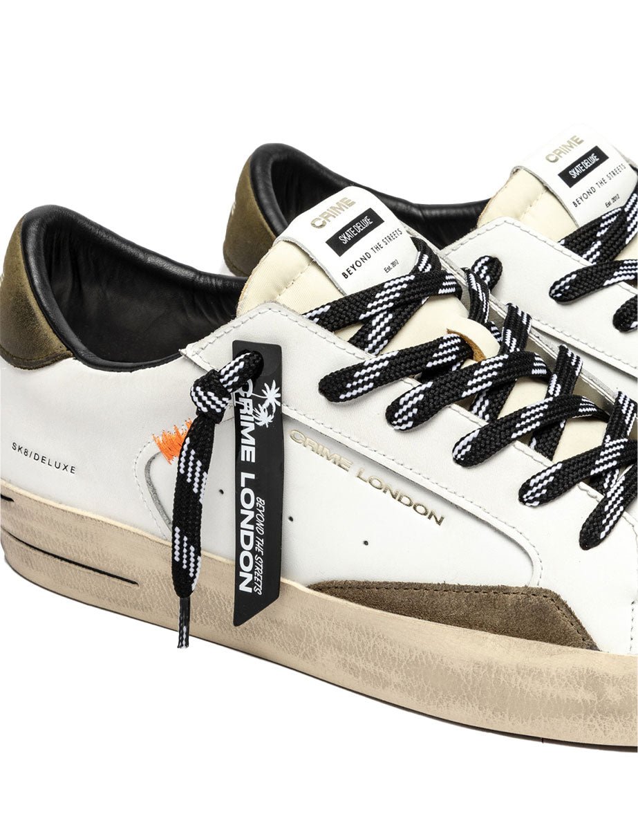 sneakers deluxe bianco - crime - sneakers