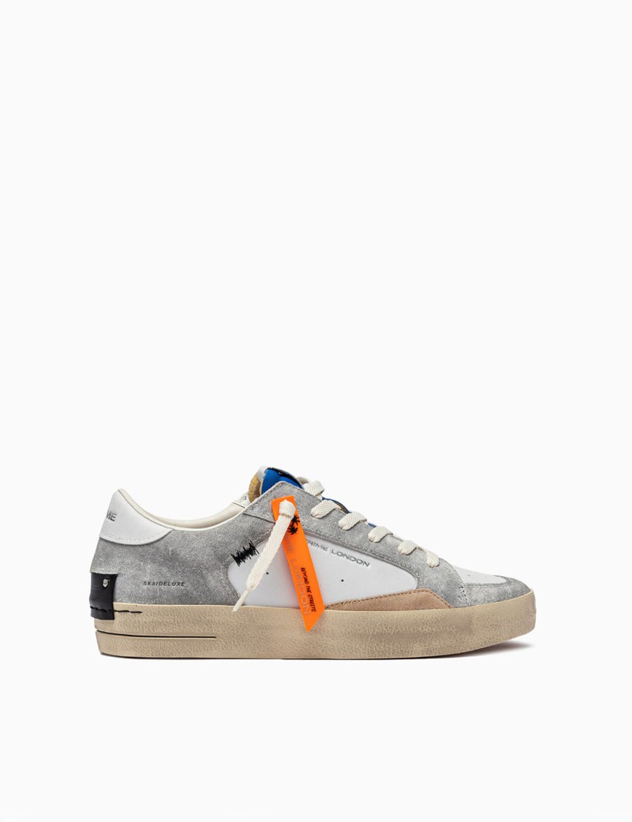 sneakers deluxe grigio - crime - sneaker