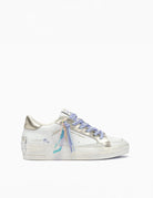 sneakers deluxe lilla bianco - crime - sneaker