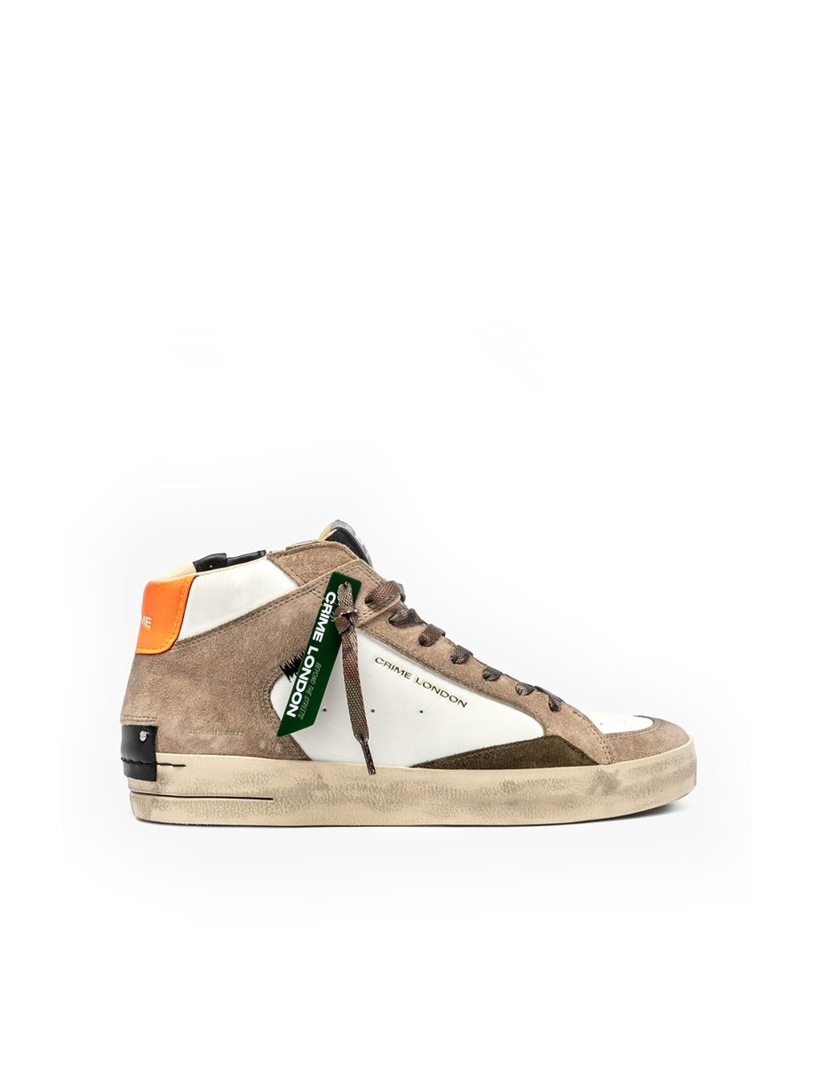 sneakers deluxe mid coconut - crime - sneaker