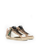 sneakers deluxe mid coconut - crime - sneaker
