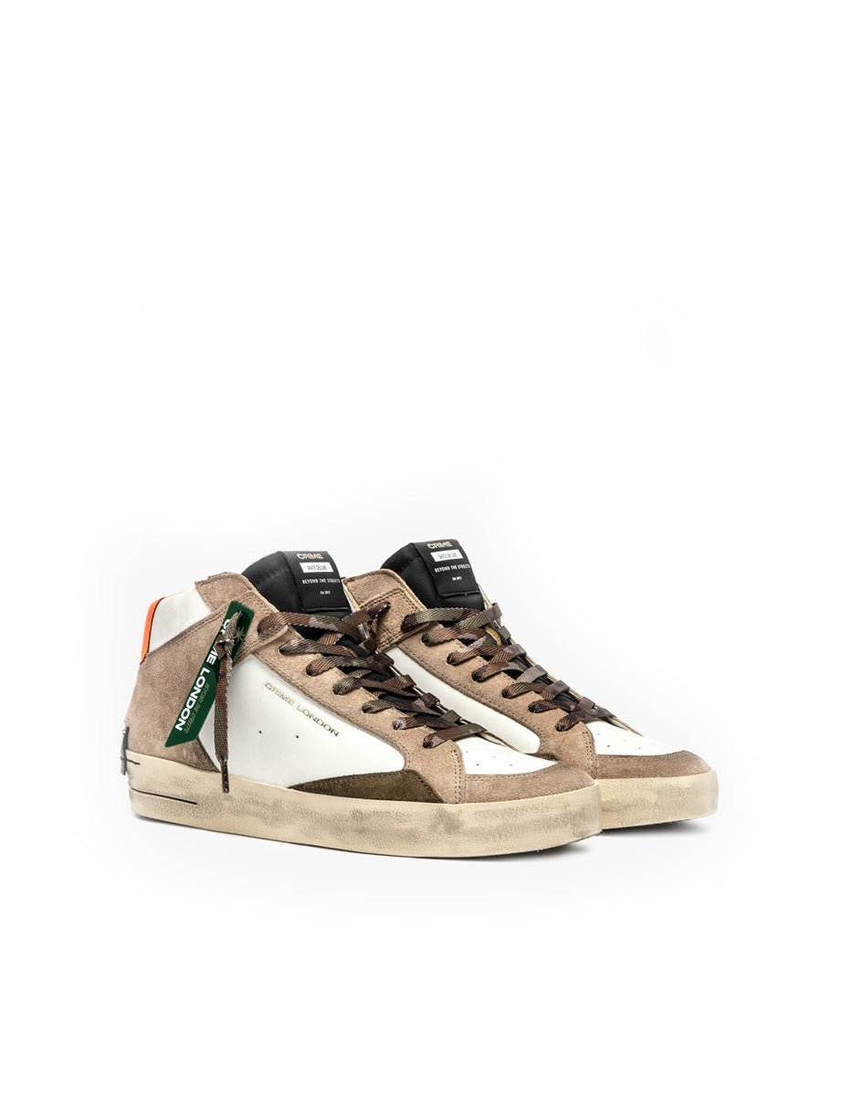 sneakers deluxe mid coconut - crime - sneaker