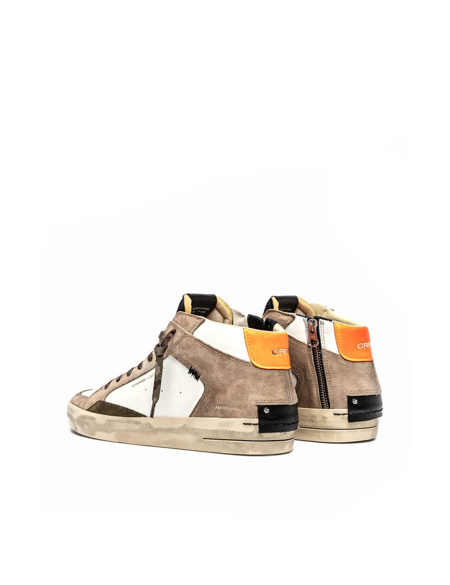 sneakers deluxe mid coconut - crime - sneaker