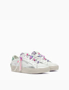 sneakers deluxe perline bianco - crime - sneaker
