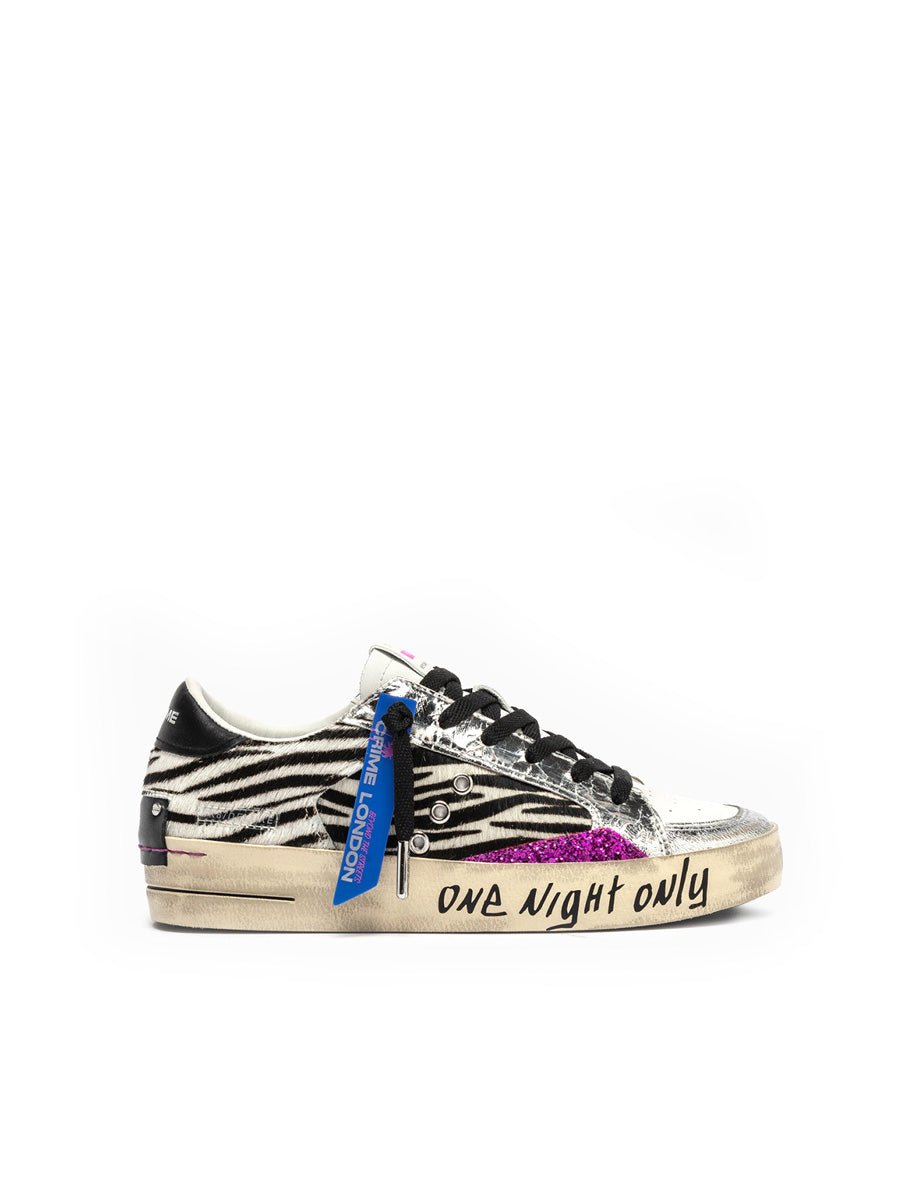 sneakers deluxe zebrato - crime - sneaker