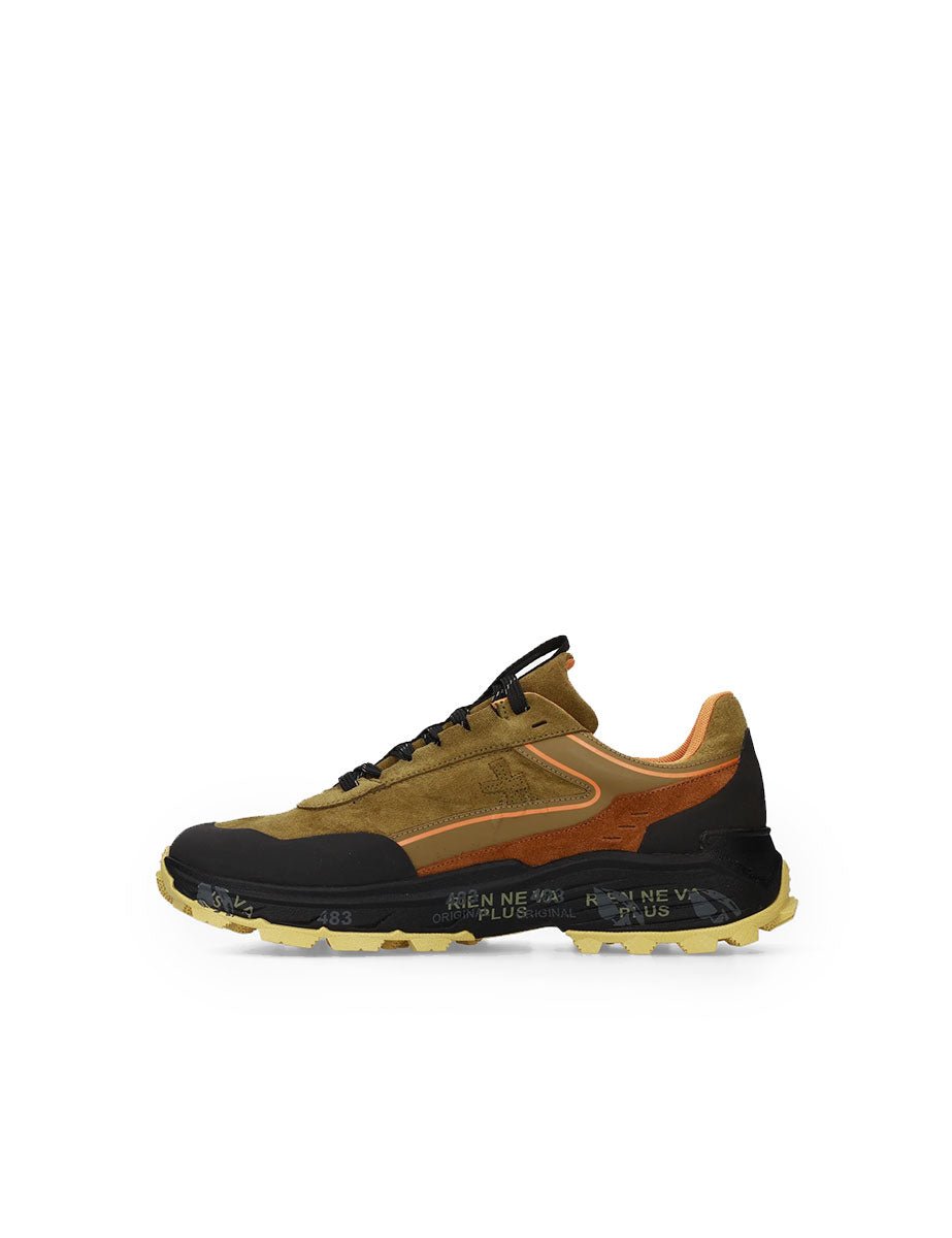 sneakers devin 501 verde - white premiata - sneaker