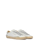 sneakers distressed low bianco grigio - crime - sneaker