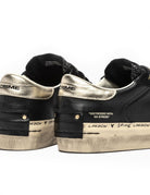 sneakers distressed platform nero - crime - sneaker