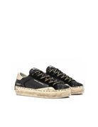 sneakers distressed platform nero - crime - sneaker