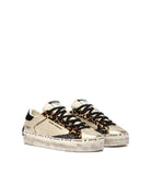 sneakers distressed platform platino - crime - sneaker