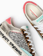 sneakers glitter macula bianco - Frida SRL