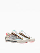 sneakers glitter macula bianco - Frida SRL