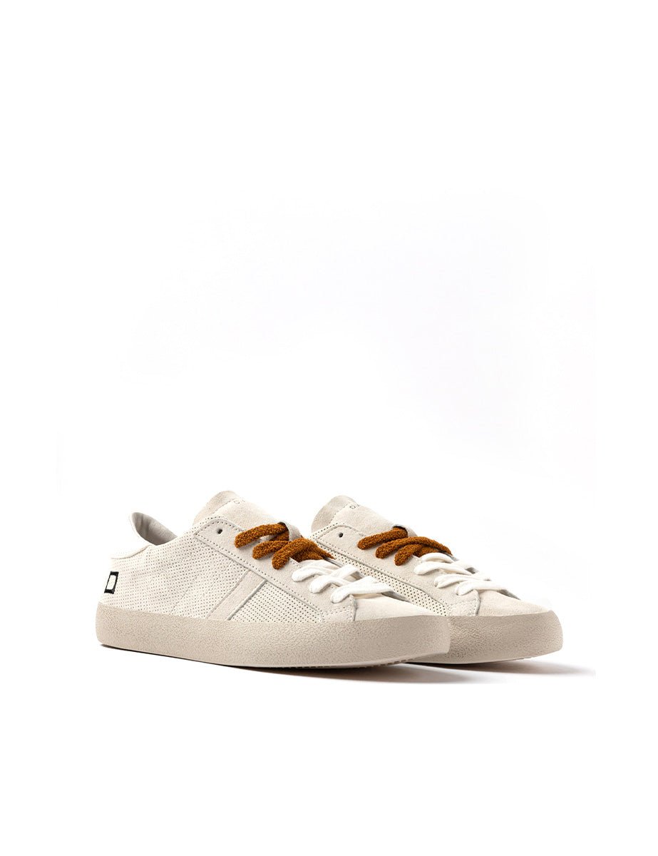 sneakers hill low perforated avorio - date - sneaker