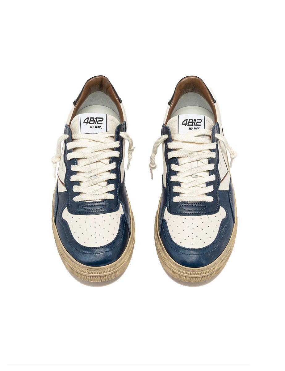 sneakers hyper blu marrone - 4b12 - sneaker