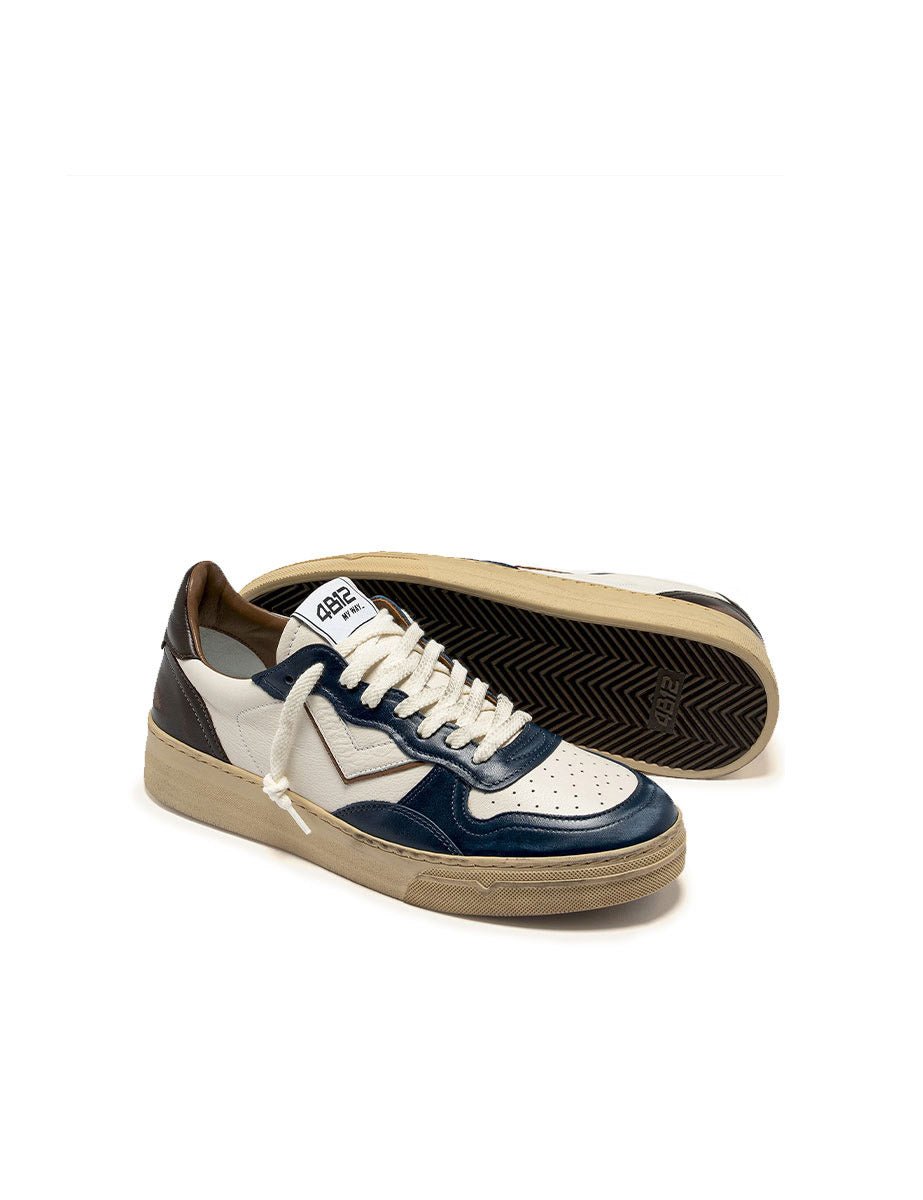 sneakers hyper blu marrone - 4b12 - sneaker