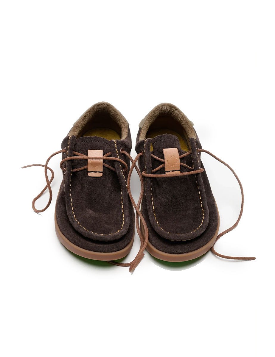 sneakers kwahu winter suede marrone scuro - satorisan - sneaker
