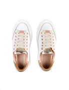 sneakers lancaster white light gold - Frida SRL