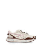 sneakers lauryn 8456K stampa mucca - white premiata - sneaker