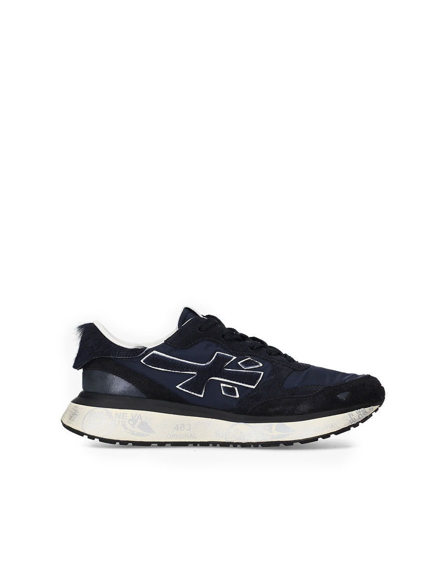 sneakers lauryn 8709 blu - white premiata - sneaker