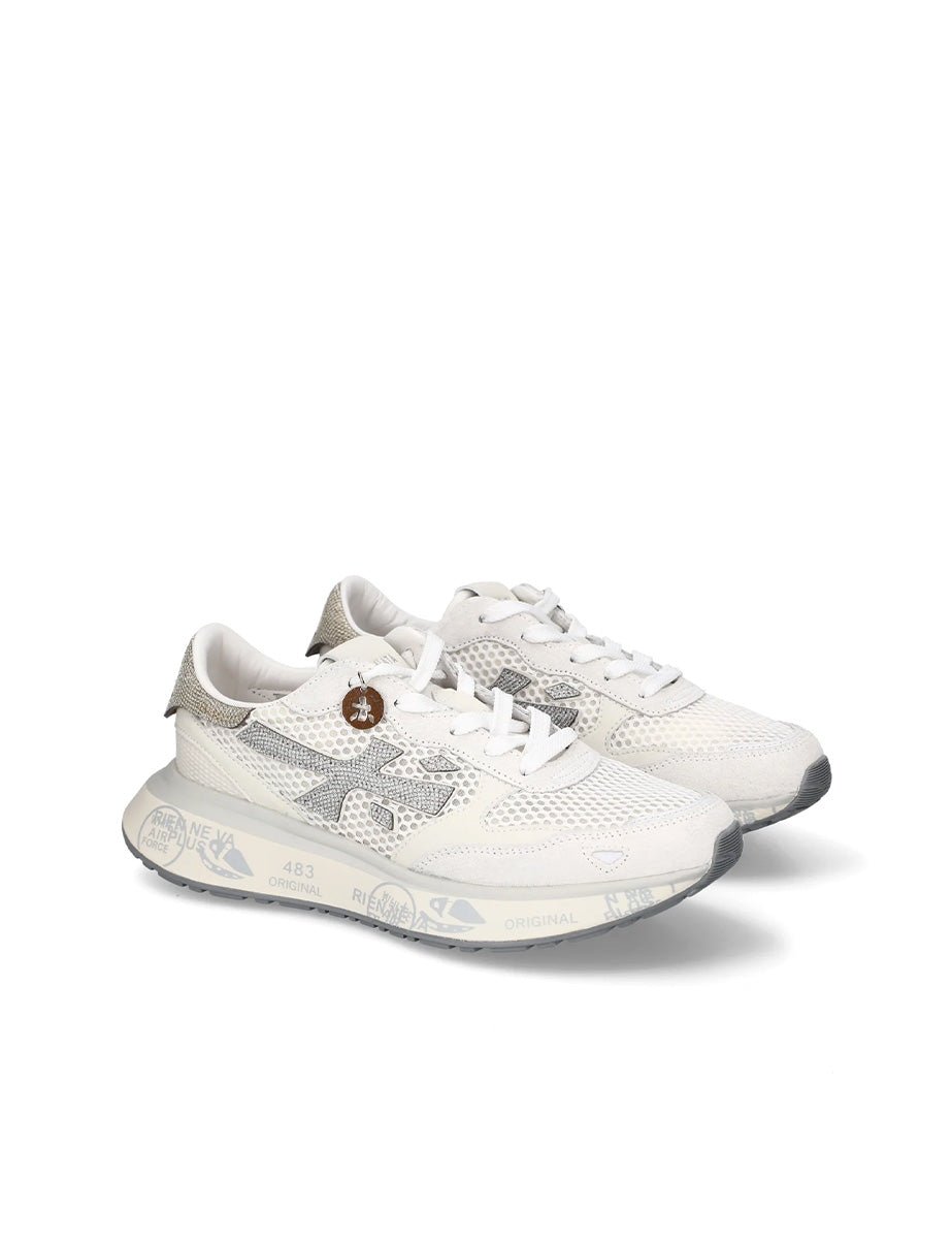 sneakers lauryn rete bianco - white premiata - sneaker