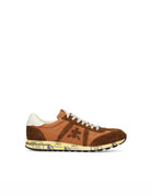 sneakers lucy arancione cuoio - white premiata - sneaker