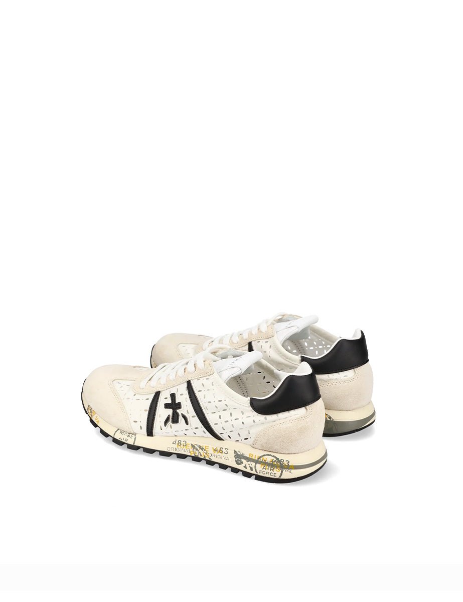 sneakers lucy bianco nero - white premiata - sneaker