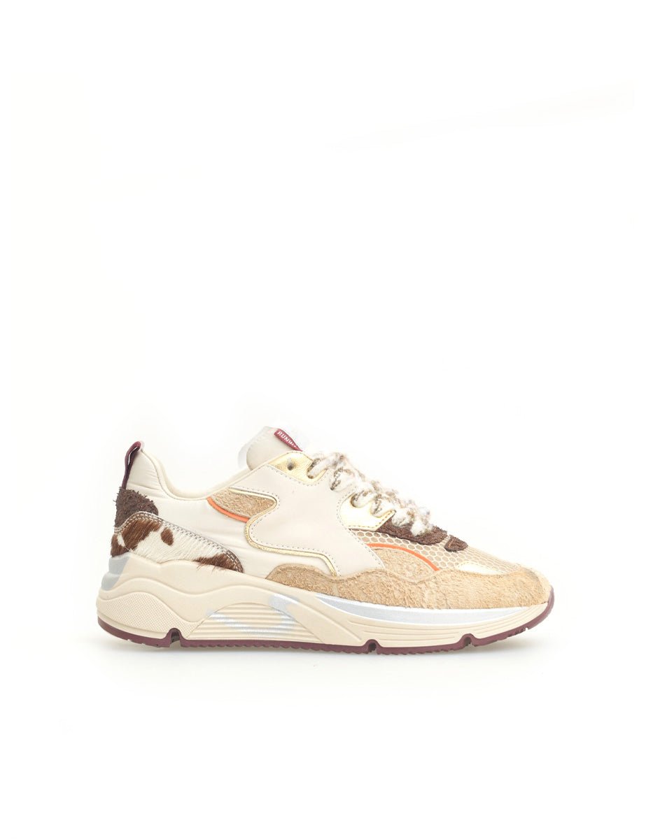 sneakers malibu beige cow - serafini - sneaker