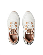 sneakers marble white copper - Frida SRL