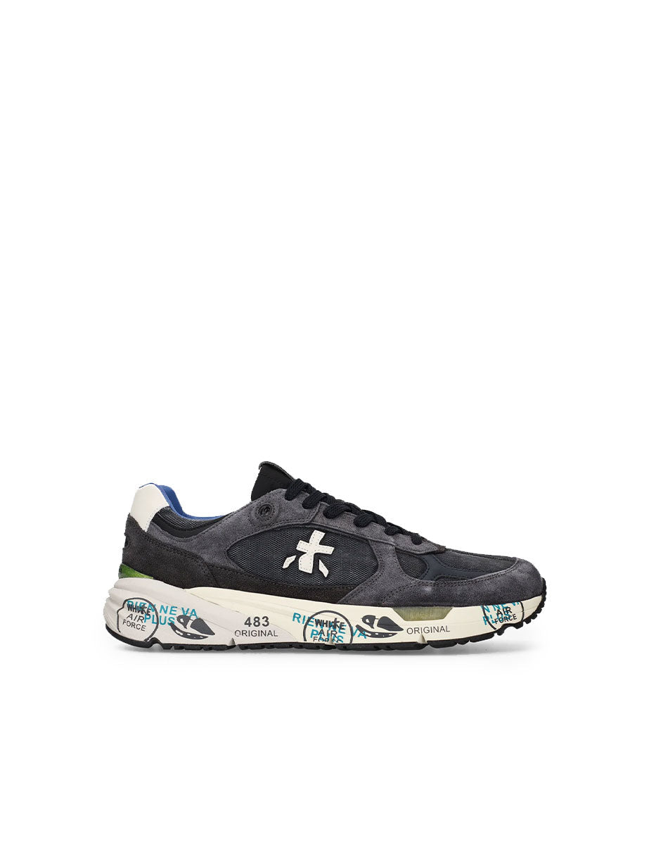 sneakers mase 8014 blu - white premiata - sneaker